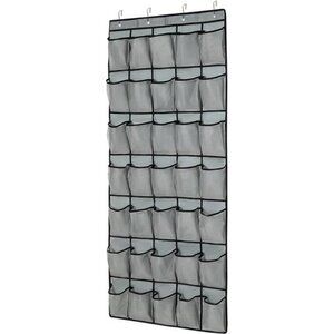 Over The Door Shoe Organizer 35 Pocket Mesh Hanging Storage Rack Holder